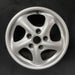 17" PORSCHE 911 99-01 17x9, Carrera Original OEM Wheel Rim - Angle View