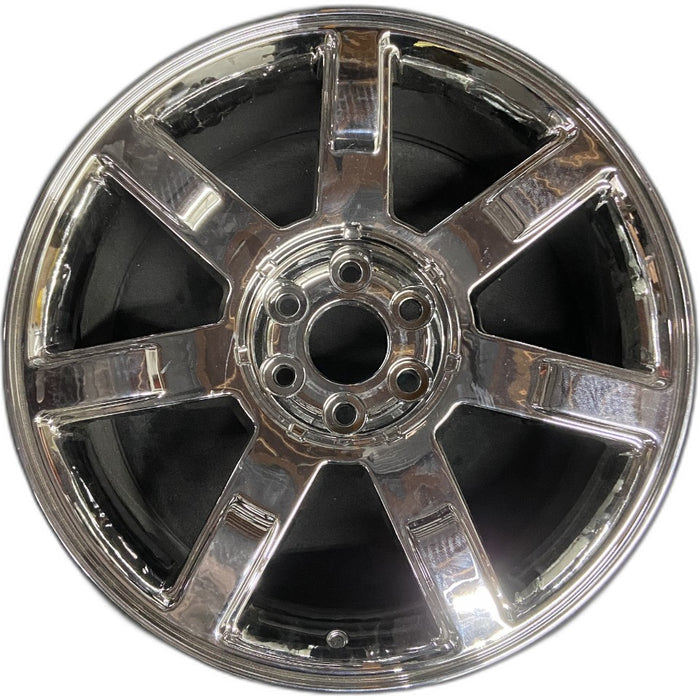 22" ESCALADE 07-08 22x9 7 spoke Original OEM Wheel Rim - Front View