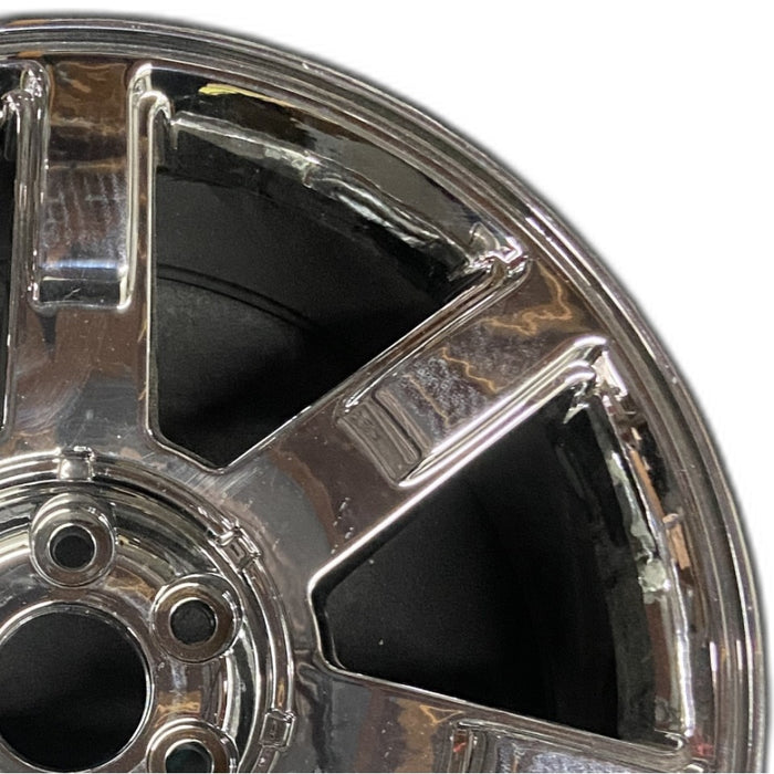 22" ESCALADE 07-08 22x9 7 spoke Original OEM Wheel Rim - Side Profile
