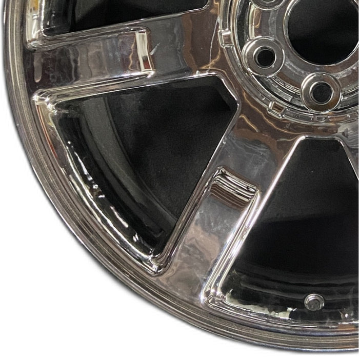 22" ESCALADE 07-08 22x9 7 spoke Original OEM Wheel Rim - Back View
