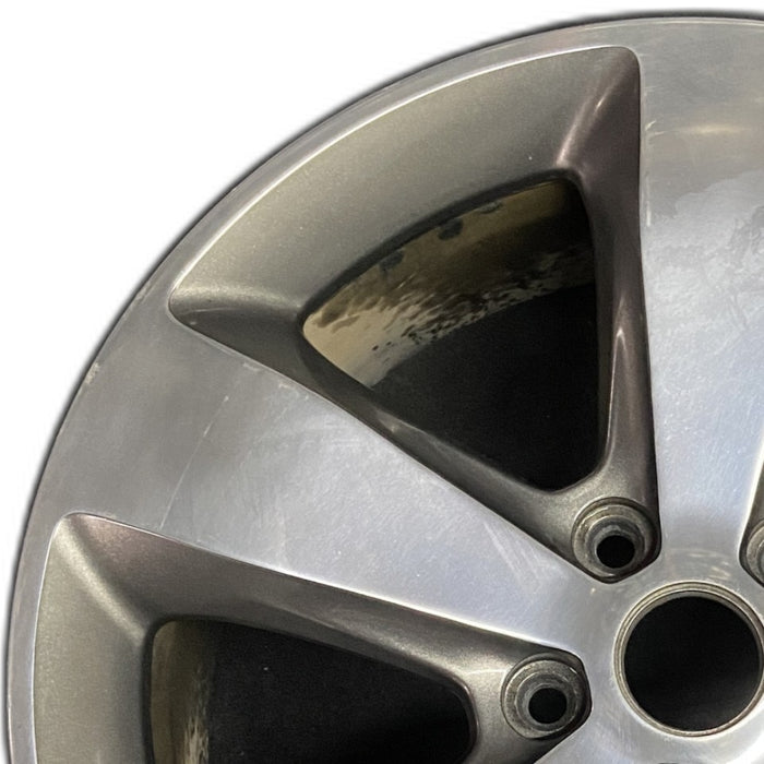 20" GRAND CHEROKEE 14-15 20x8 5 spoke polished with pockets opt WRD gray - Angle View