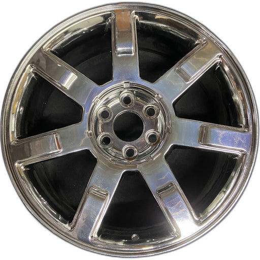22" ESCALADE 07-08 22x9, 7 spoke Original OEM Wheel Rim - Front View