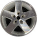 17" WRANGLER 07-08 17x7.5, machined finish Original OEM Wheel Rim - Front View