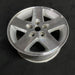 17" WRANGLER 07-08 17x7.5, machined finish Original OEM Wheel Rim - Side Profile