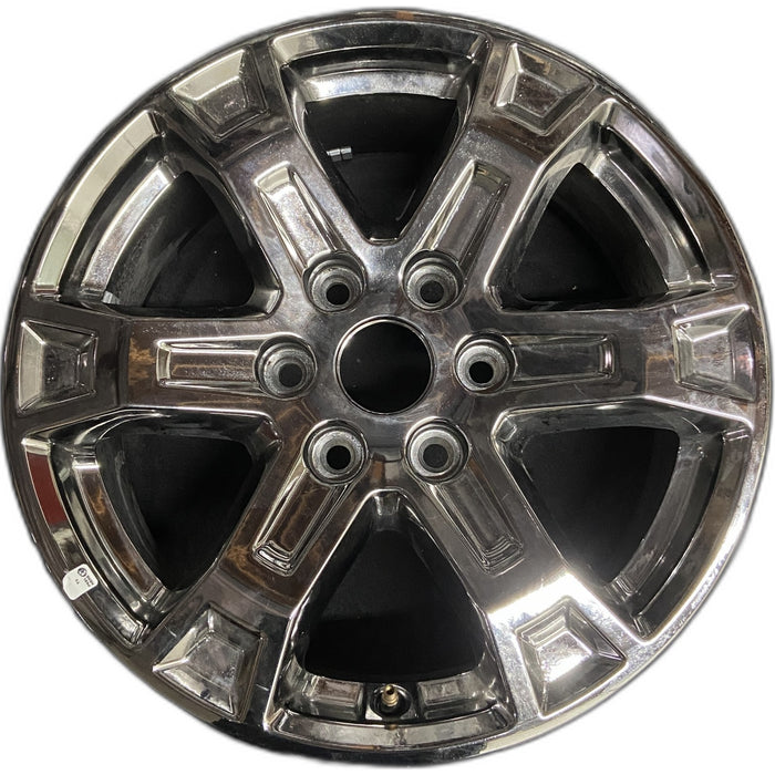 18" FORD F150 PICKUP 21-23 18x7.5, Original OEM Wheel Rim - Front View