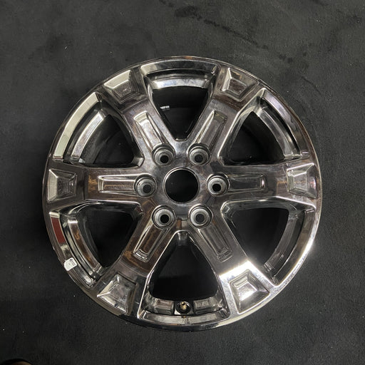 18" FORD F150 PICKUP 21-23 18x7.5, Original OEM Wheel Rim - Angle View