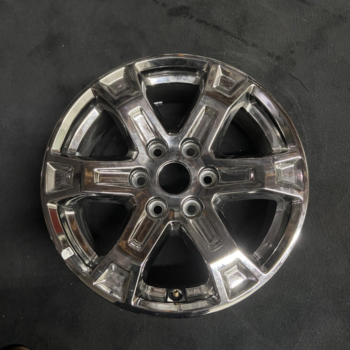 18" FORD F150 PICKUP 21-23 18x7.5, Original OEM Wheel Rim - Angle View
