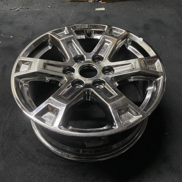 18" FORD F150 PICKUP 21-23 18x7.5, Original OEM Wheel Rim - Close-Up Detail