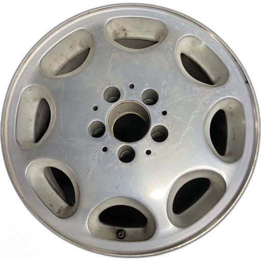 16" MERCEDES S-CLASS 95 140 Type, S350D, 16x8 Original OEM Wheel Rim - Front View