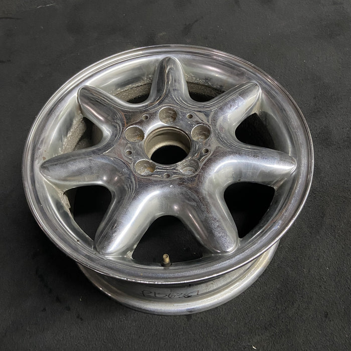 16" MERCEDES C-CLASS 01 203 Type; C240, 16x7, Original OEM Wheel Rim - Side Profile