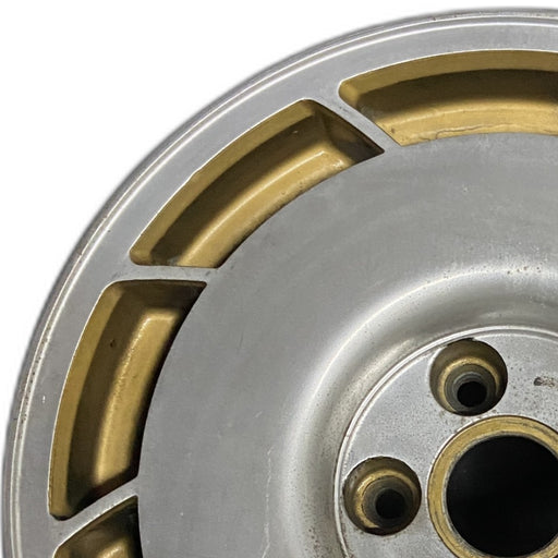 16" CORVETTE 86 16x8.5 frt L. Original OEM Wheel Rim - Angle View