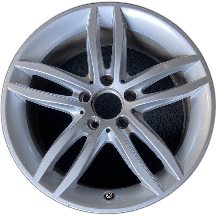 17" MERCEDES C-CLASS 12 204 Type; C250, 17x7.5, 10 spoke, w/o AMG; thin arched - Front View