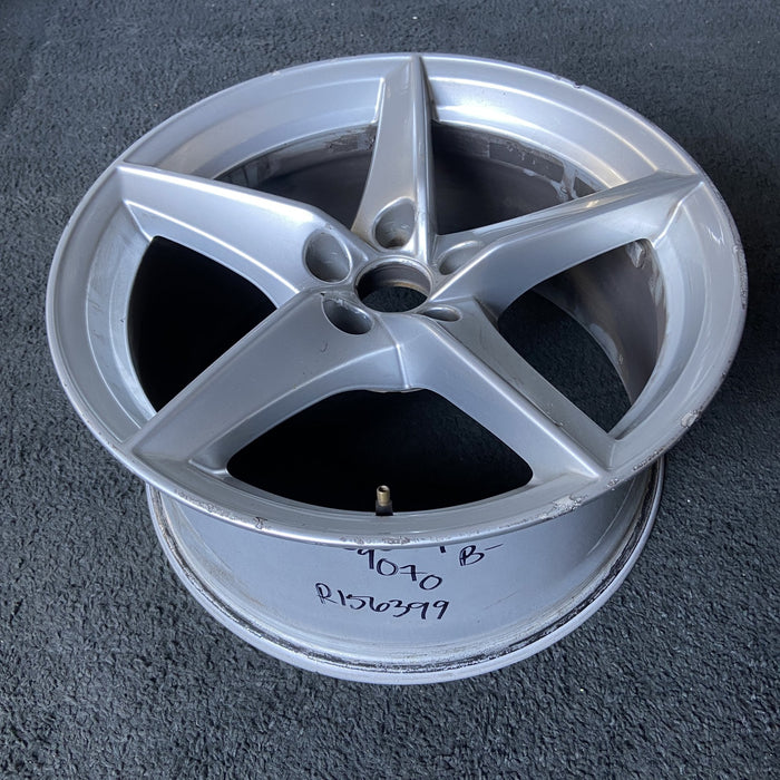 18" AUDI A5 18 18x8.5 , 5 spoke, twisted spoke Original OEM Wheel Rim - View 7