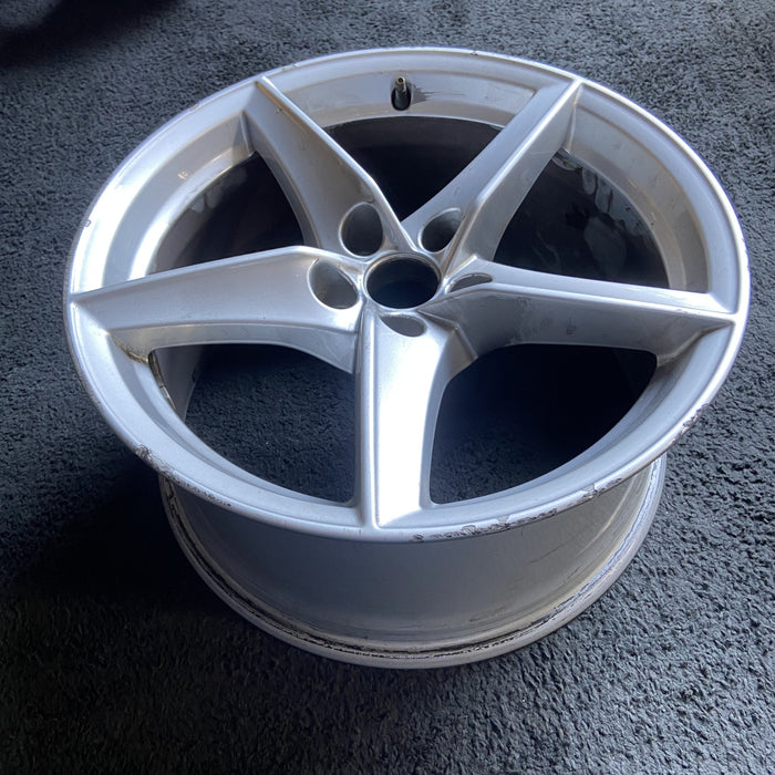 18" AUDI A5 18 18x8.5 , 5 spoke, twisted spoke Original OEM Wheel Rim - View 8