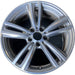 19" BMW 320i 14-15 19x8, 5 twin spokes Original OEM Wheel Rim - Front View