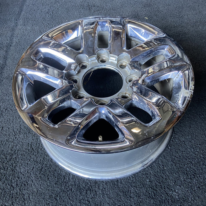 18" SILVERADO 2500 PICKUP 15-19 18x8, aluminum, 10 spoke, opt PYV Original OEM - View 7