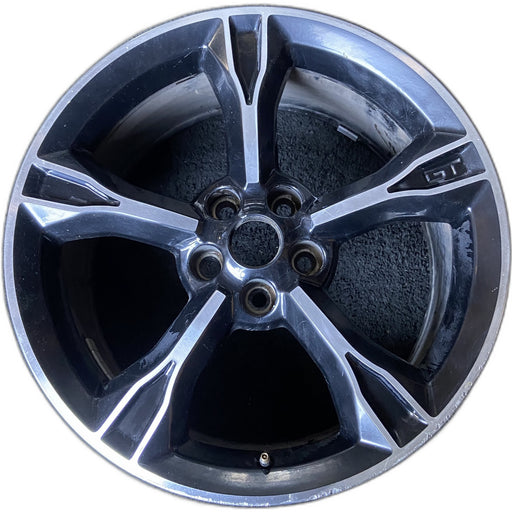 19" MUSTANG 16 19x8.5 , 5 spoke, Original OEM Wheel Rim - Front View