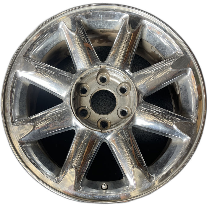 20" SIERRA 1500 PICKUP 07 , 20x8.5, 8 spoke Original OEM Wheel Rim - Front View