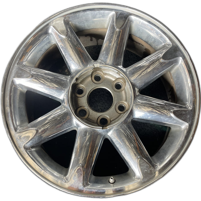20" SIERRA 1500 PICKUP 07 , 20x8.5, 8 spoke Original OEM Wheel Rim - Front View