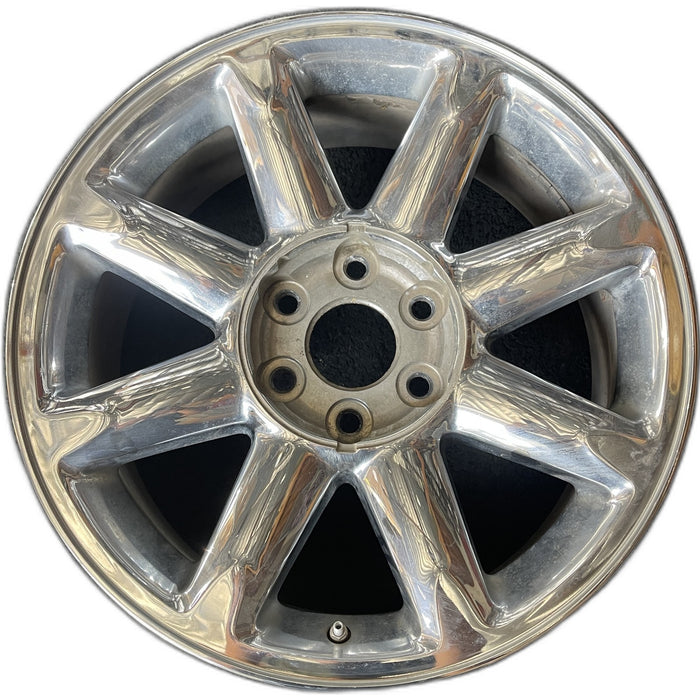 20" SIERRA 1500 PICKUP 07 , 20x8.5, 8 spoke Original OEM Wheel Rim - Front View