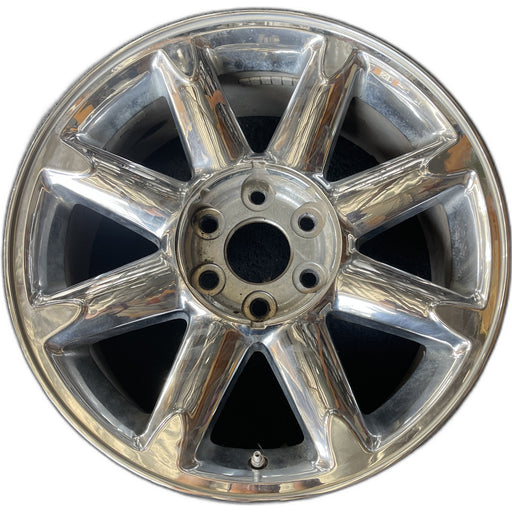 20" SIERRA 1500 PICKUP 07 , 20x8.5, 8 spoke Original OEM Wheel Rim - Front View