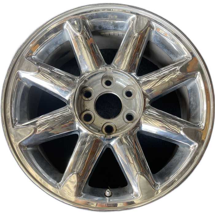 20" SIERRA 1500 PICKUP 07 , 20x8.5, 8 spoke Original OEM Wheel Rim - Front View