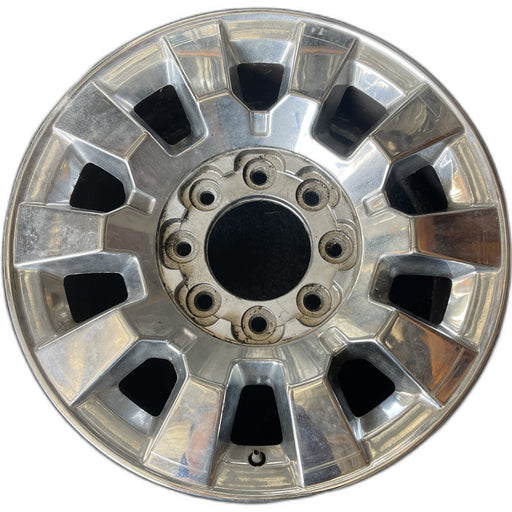 20" SIERRA 2500 PICKUP 17-18 20x8.5, 10 spoke, opt RQA Original OEM Wheel Rim - Front View