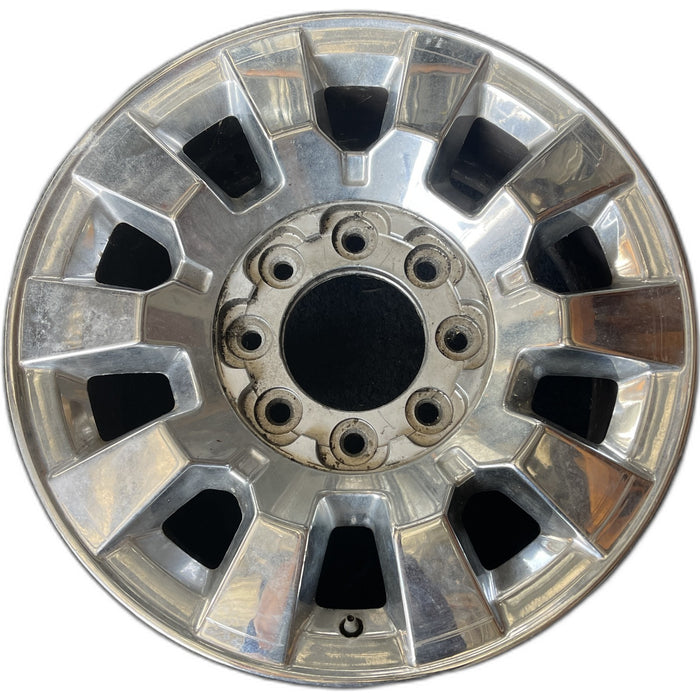 20" SIERRA 2500 PICKUP 17-18 20x8.5, 10 spoke, opt RQA Original OEM Wheel Rim - Front View