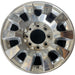 20" SIERRA 2500 PICKUP 17-18 20x8.5, 10 spoke, opt RQA Original OEM Wheel Rim - Front View