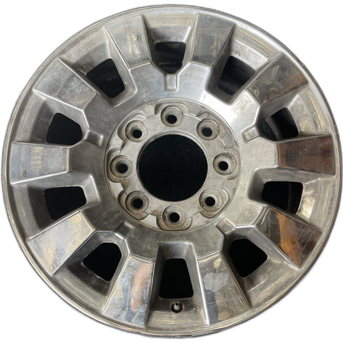 20" SIERRA 2500 PICKUP 17-18 20x8.5, 10 spoke, opt RQA Original OEM Wheel Rim - Front View
