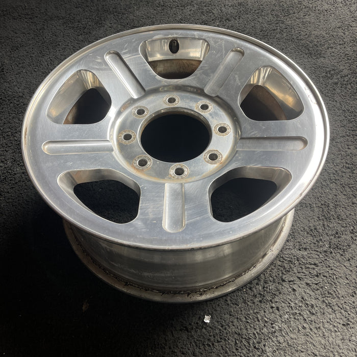 18" FORD F250SD PICKUP 05 18x8 , 5 spoke , aluminum Original OEM Wheel Rim - View 8