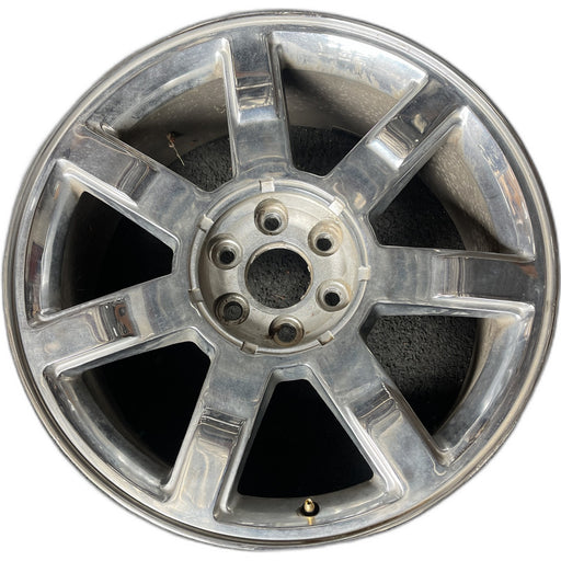 22" ESCALADE 07-08 22x9, 7 spoke Original OEM Wheel Rim - Front View
