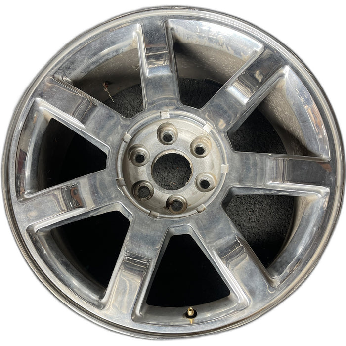22" ESCALADE 07-08 22x9, 7 spoke Original OEM Wheel Rim - Front View