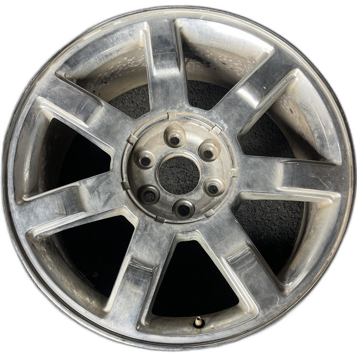 22" ESCALADE 07-08 22x9, 7 spoke Original OEM Wheel Rim - Front View
