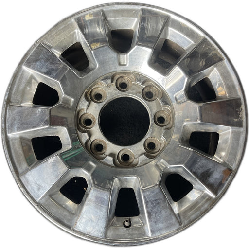 20" SIERRA 2500 PICKUP 17-18 20x8.5, 10 spoke, opt RQA Original OEM Wheel Rim - Front View