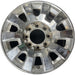 20" SIERRA 2500 PICKUP 17-18 20x8.5, 10 spoke, opt RQA Original OEM Wheel Rim - Front View
