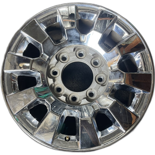 20" SIERRA 2500 PICKUP 17-18 20x8.5, 10 spoke, opt RQA Original OEM Wheel Rim - Front View