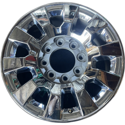20" SIERRA 2500 PICKUP 17-18 20x8.5, 10 spoke, opt RQA Original OEM Wheel Rim - Front View