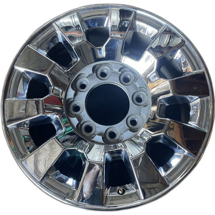 20" SIERRA 2500 PICKUP 17-18 20x8.5, 10 spoke, opt RQA Original OEM Wheel Rim - Front View