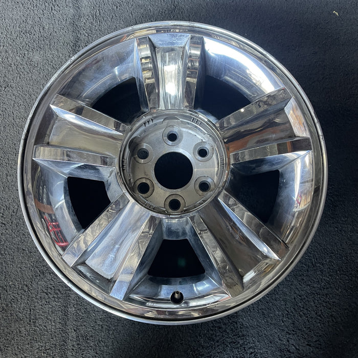 20" AVALANCHE 1500 09-10 20x8.5, 5 spoke, covered lug nuts, grooved spoke - Additional View