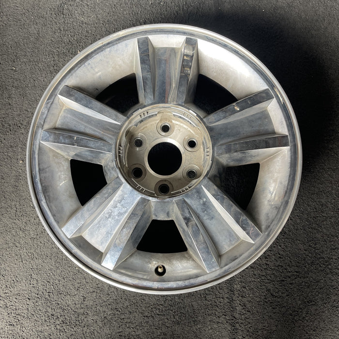 20" AVALANCHE 1500 09-10 20x8.5, 5 spoke, covered lug nuts, grooved spoke - Additional View