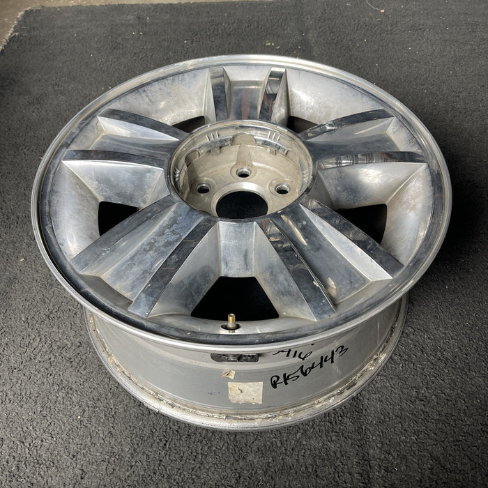 20" AVALANCHE 1500 09-10 20x8.5, 5 spoke, covered lug nuts, grooved spoke - View 7