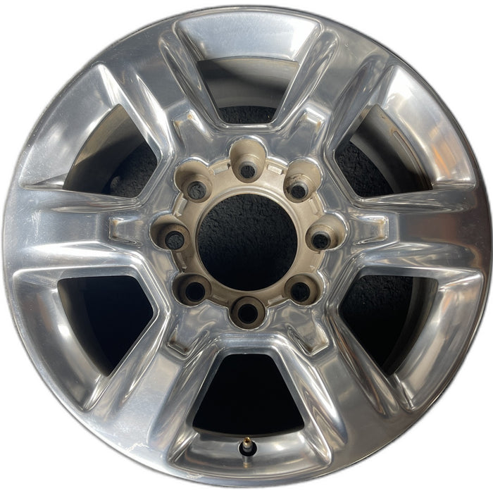 20" SIERRA 2500 PICKUP 17-19 20x8.5, 6 spoke Original OEM Wheel Rim - Front View