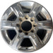 20" SIERRA 2500 PICKUP 17-19 20x8.5, 6 spoke Original OEM Wheel Rim - Front View