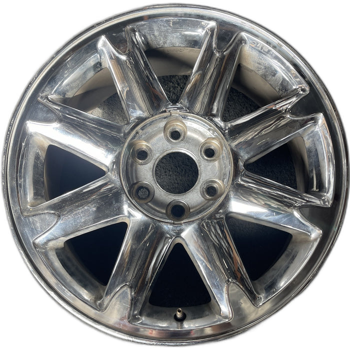 20" SIERRA 1500 PICKUP 07 , 20x8.5, 8 spoke Original OEM Wheel Rim - Front View
