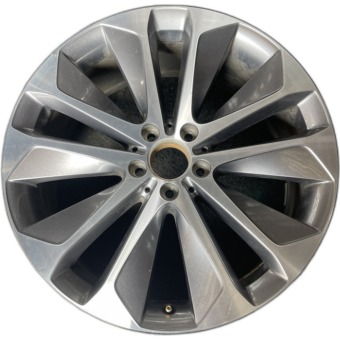 20" MERCEDES GLE-CLASS 20 167 Type, GLE350, 20x8.5, 5 twin spoke, front - Front View