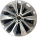 20" MERCEDES GLE-CLASS 20 167 Type, GLE350, 20x8.5, 5 twin spoke, front - Front View