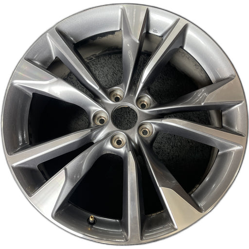20" INFINITI QX60 22-25 20x8 , 5 V spoke Original OEM Wheel Rim - Front View