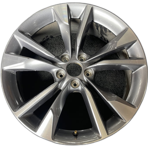 20" INFINITI QX60 22-25 20x8 , 5 V spoke Original OEM Wheel Rim - Front View