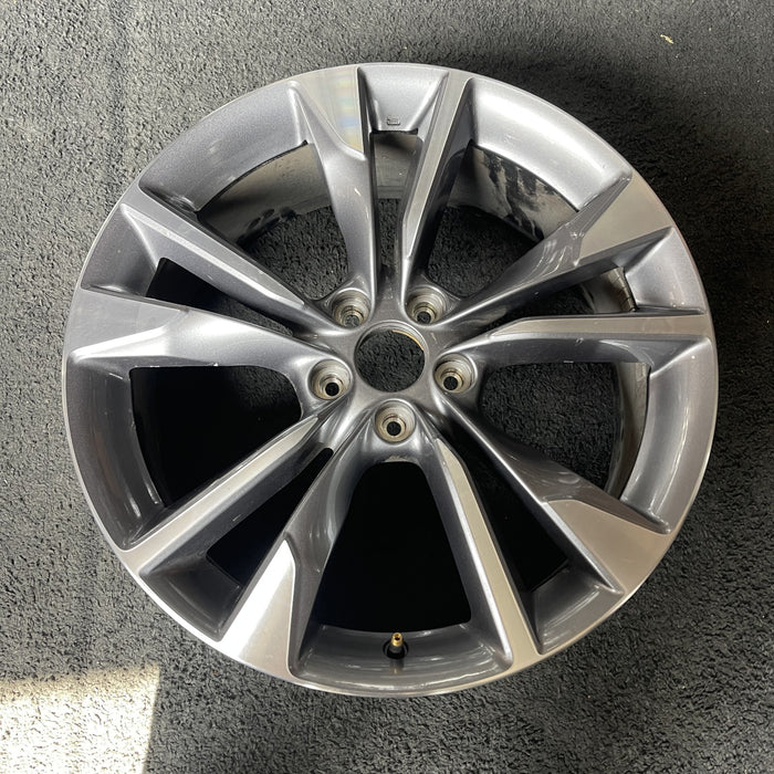 20" INFINITI QX60 22-25 20x8 , 5 V spoke Original OEM Wheel Rim - Additional View